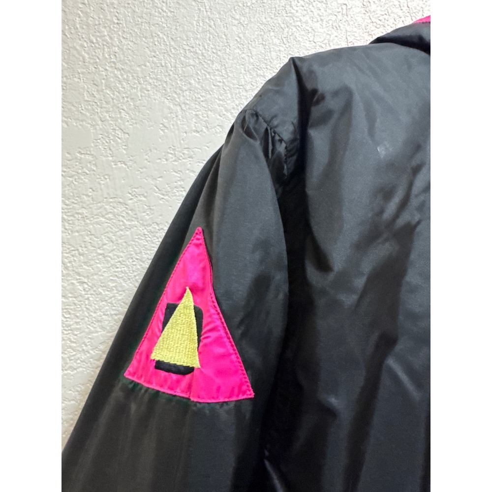 Alpine Design Kids Ski Jacket Gore Tex Black Pink Yellow Size 14 - Picture 8 of 8